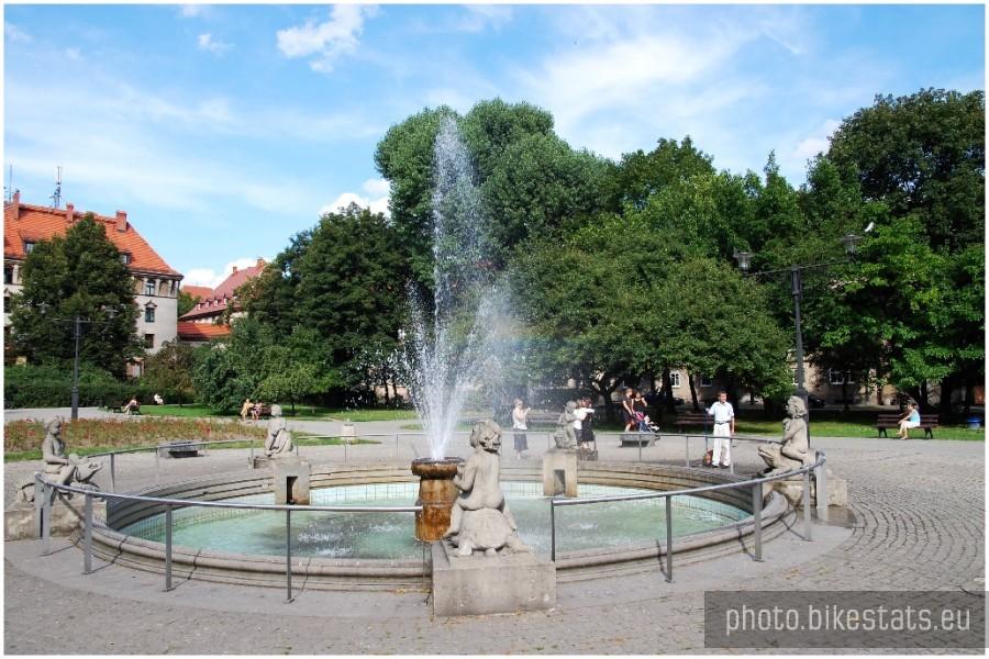 Bytom - Fontanna pl.Akademicki
