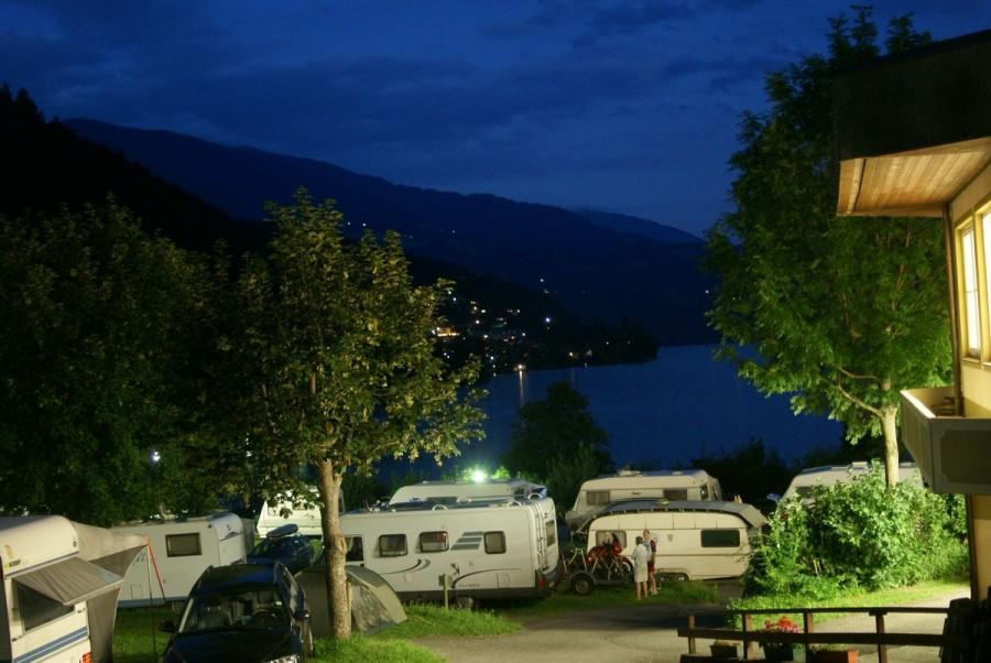 Widok z naszego miejsca