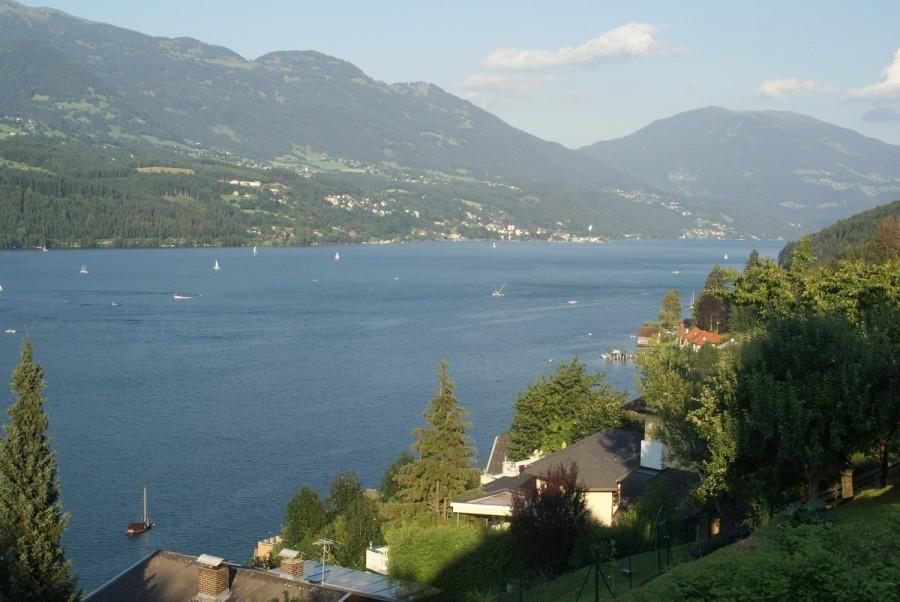 Widok na jezioro Millstattersee