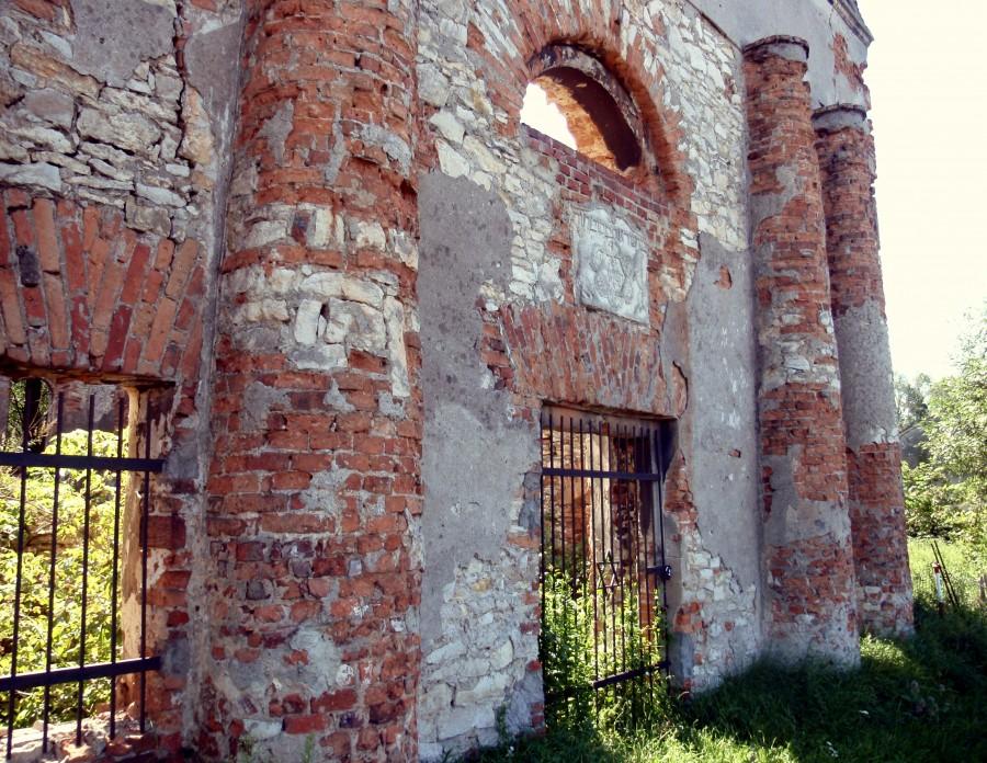 Ruiny synagogi w Krzepicach