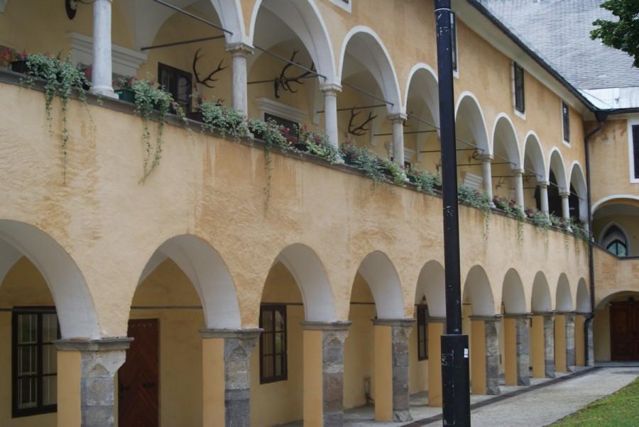 Dziedziniec zamkowy