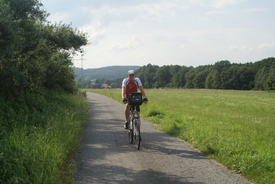 Na ścieżce rowerowej
