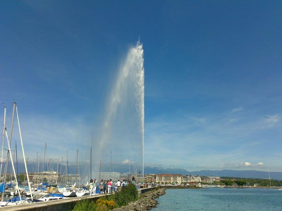 Jet d'eau in Geneva