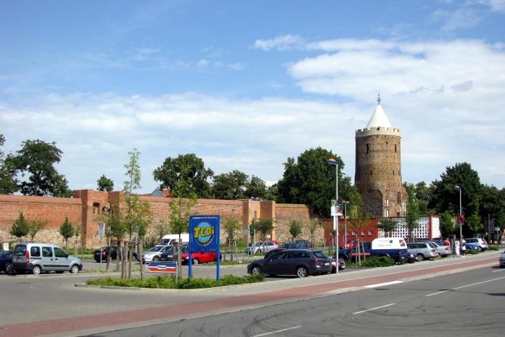 Fragment murów miejskich w Prenzlau