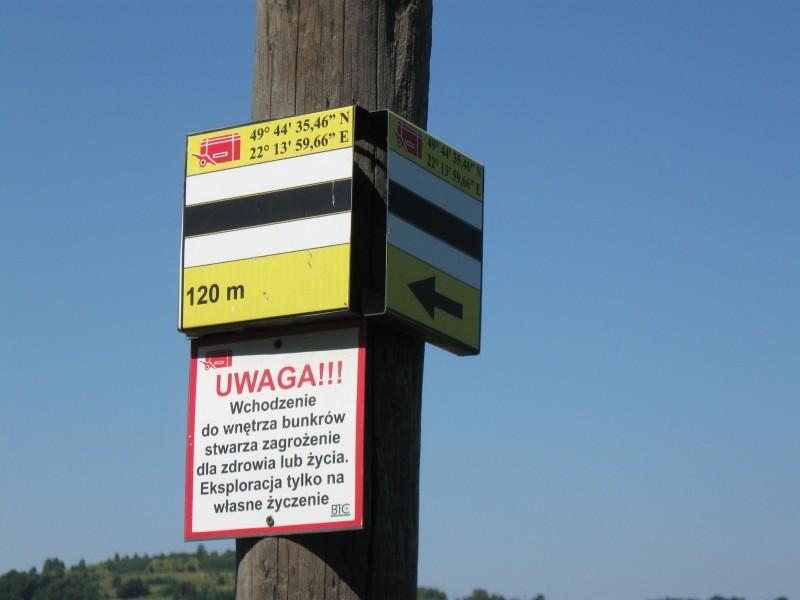 Oznakowanie szlaku był bardzo dobre.