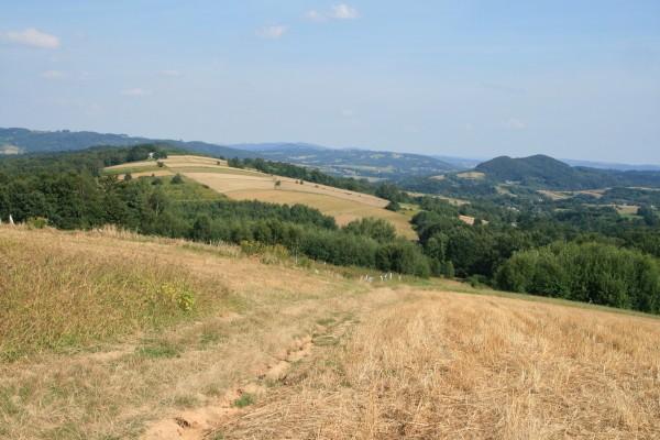 Widok na E z Gór