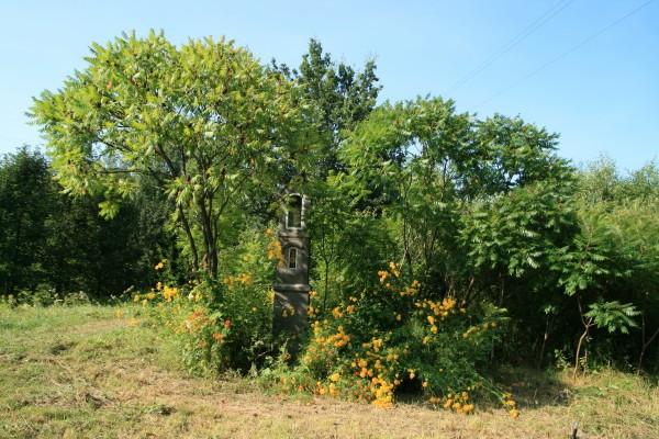 Kapliczka przy drodze Bielowy Zagórze