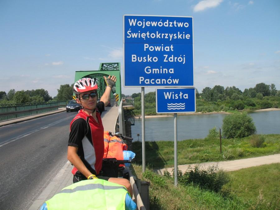 Woj. Swietokrzyskie i Wisla
