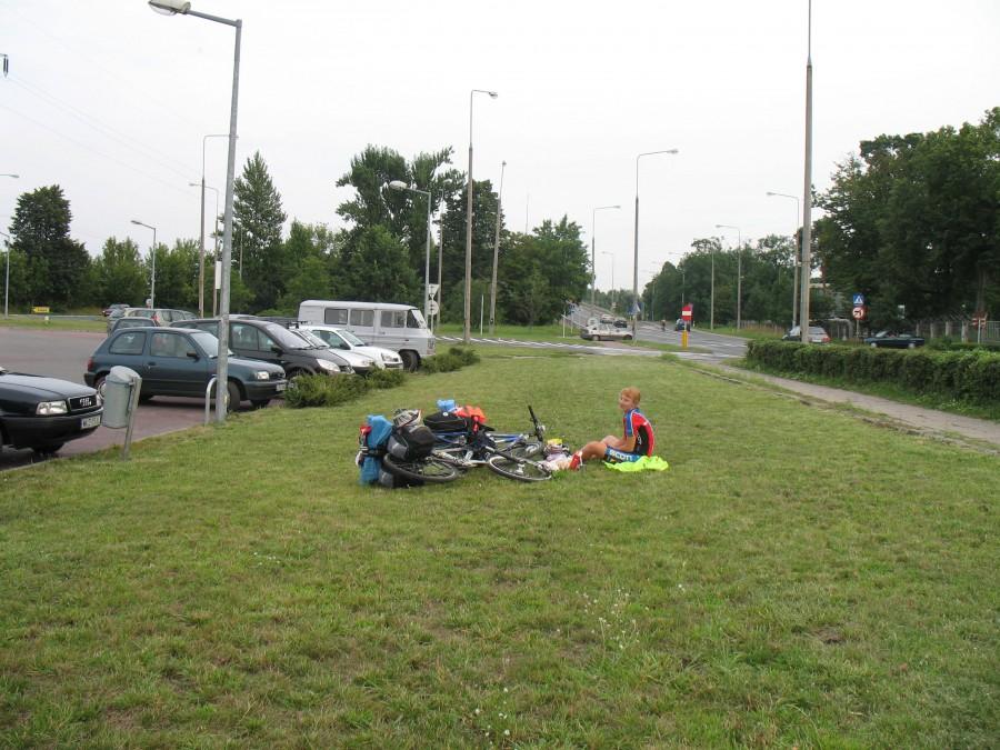 Miedzy Lidlem a ulica - czyli piknik w Dęblinie