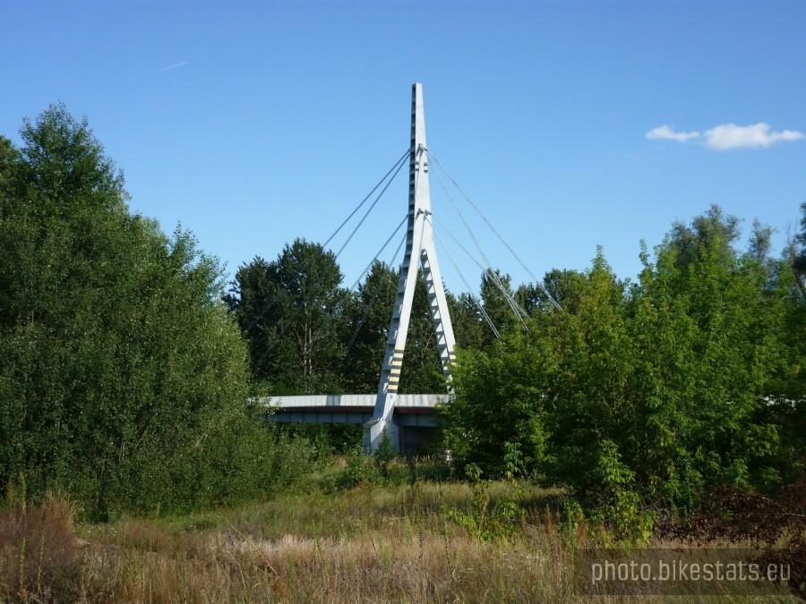 Wiszacy most nad Wkrą
