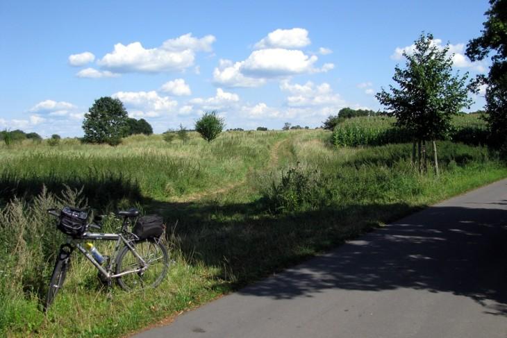 Wjazd na dziko na Oder-Neisse Radweg ;)