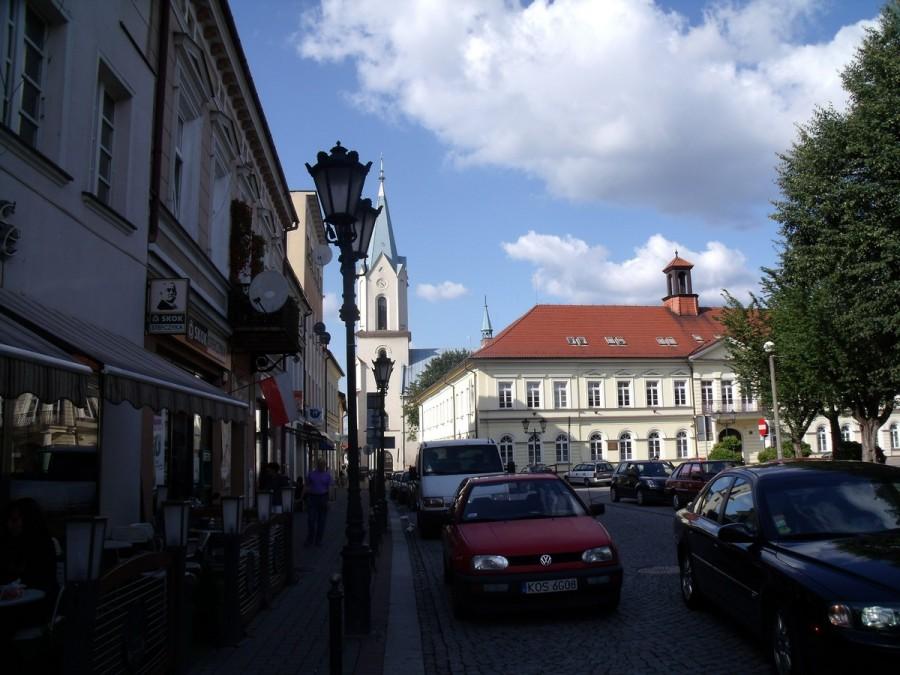 rynek w Oświęcimiu
