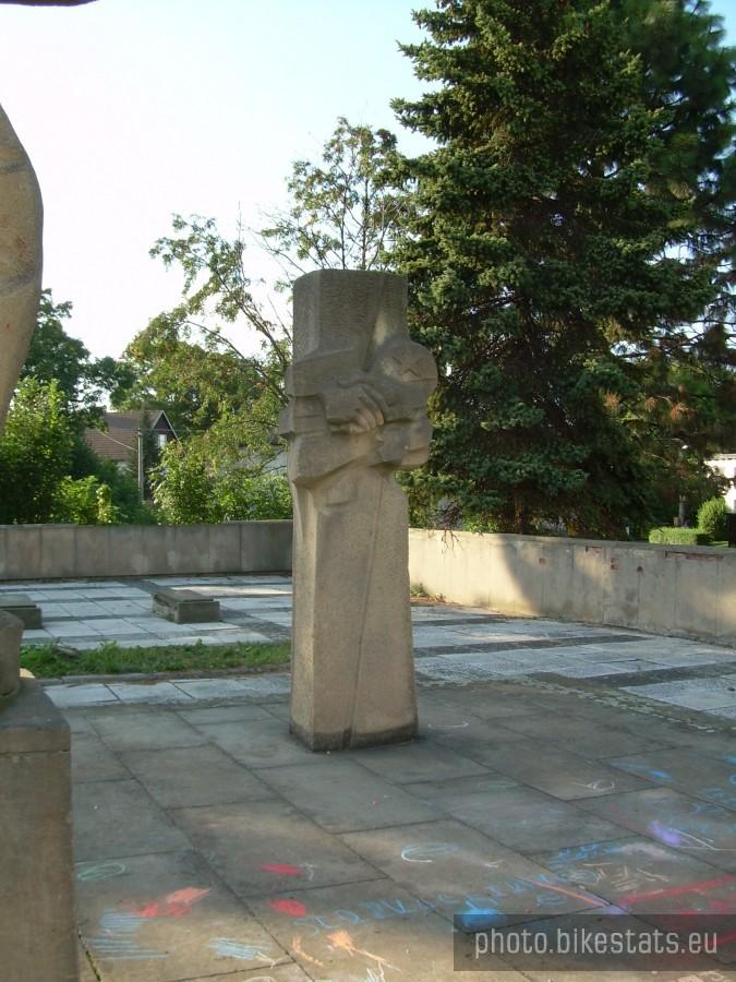 Reszta pomnika w miejscowości Osoblaha