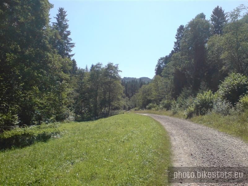 Droga szutrowa - Bieszczady