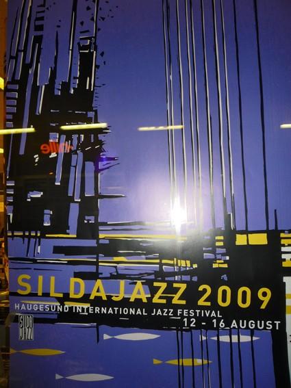 Plakat SildaJazz (sledziowego festwalu jazzowego)