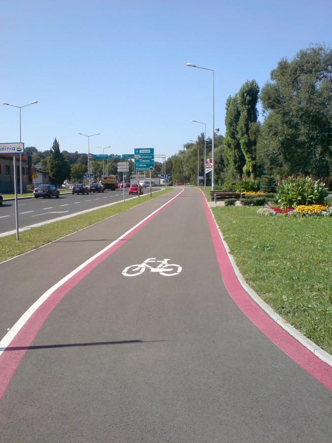 Autostrada rowerowa w Bielsku Białej