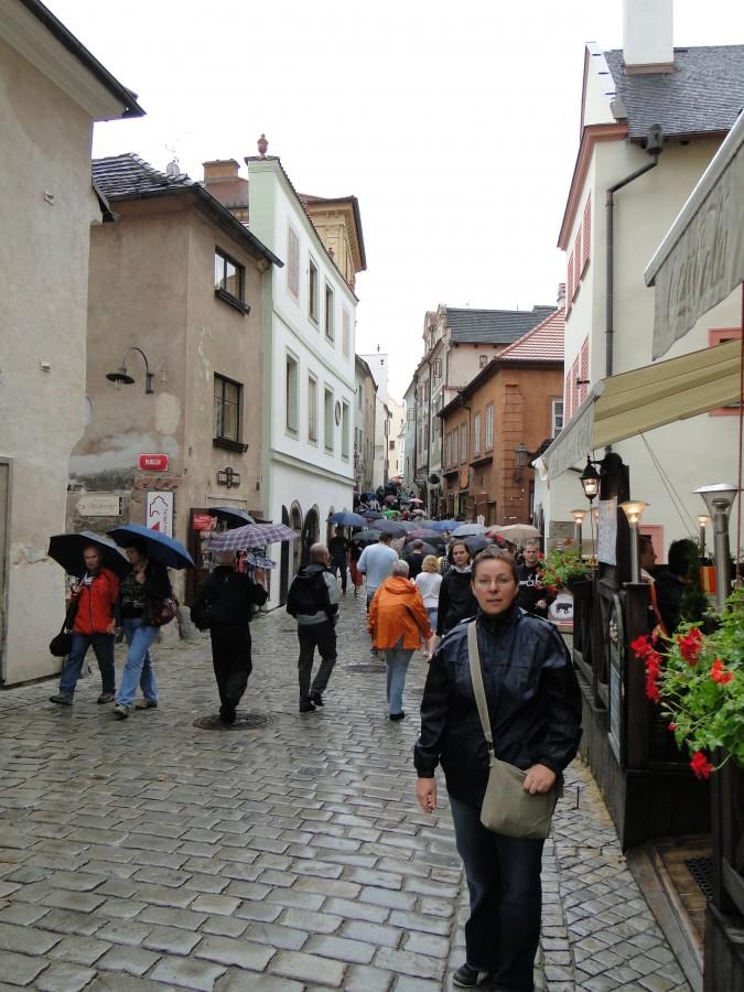 uliczki w Ceskym Krumlovie autor zdjęcia:ggrzybek