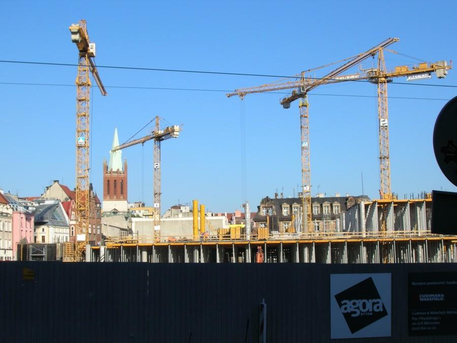 Budowa Centrum Handlowego "Agora" w Bytomiu