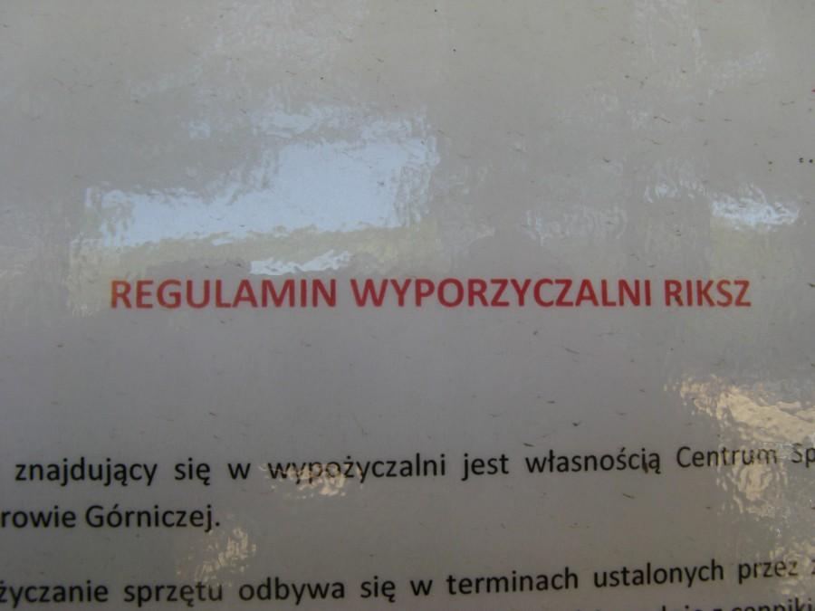 Regulamin...