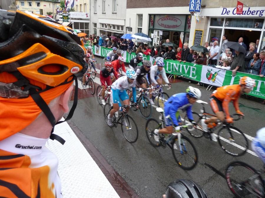 La Vuelta Espana - premia górska pod Cauberg w Valkenburgu/Holandia
