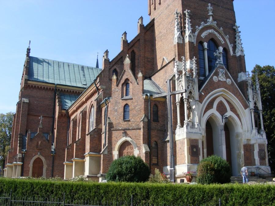 Kościół numer dwa z uciętą wieżą;P
