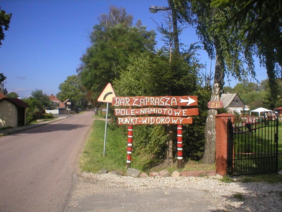 ŁĘCZE-BAR, POLE i NAWET PUNKT WIDOKOWY :-O