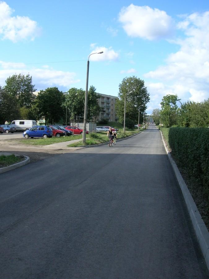 ul.Nowa i nowy asfalcik