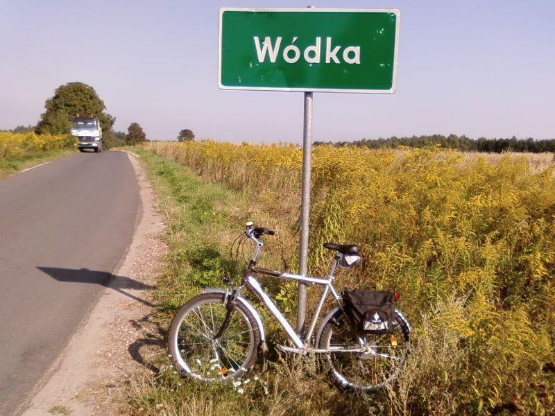 Rowerem w Wódce ;)