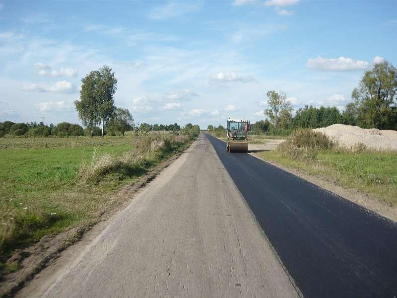 Remont drogi Daniszewo - Rzekuń
