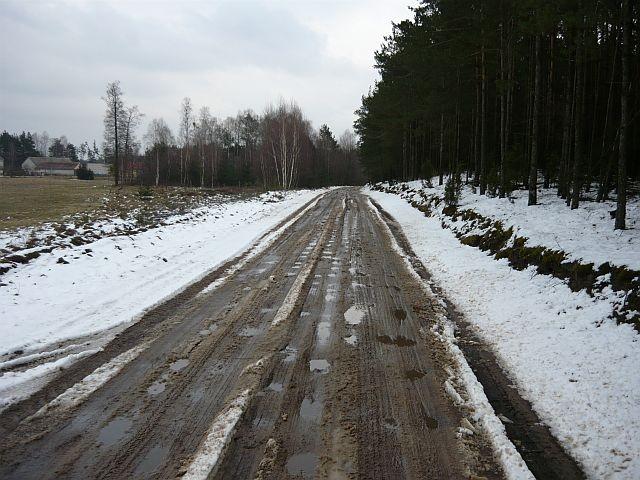 Droga powrotna nie była zbyt dobrej jakości