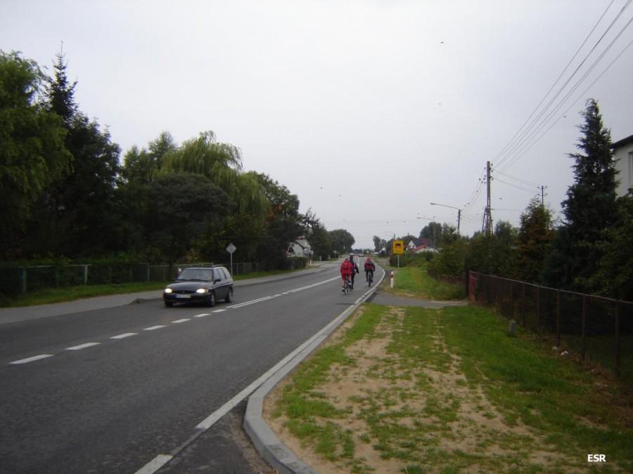 trasa 22 Jegłownik, kierunek Malbork.