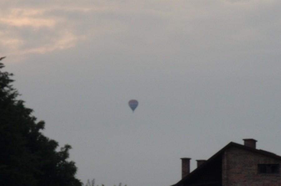 Jedni w balonach inni na rowerach