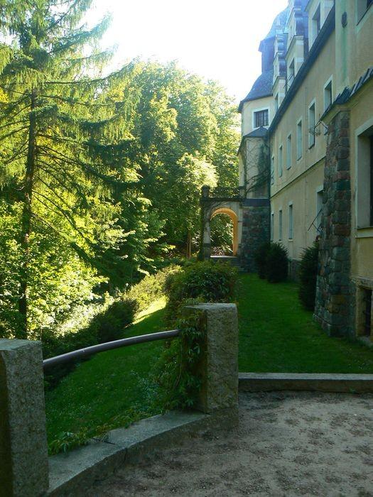 Wschodnie skrzydło zamku w Goraju