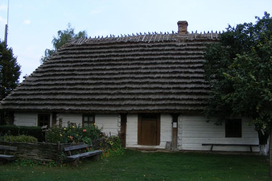 Skansen w Markowej- chałpa;)