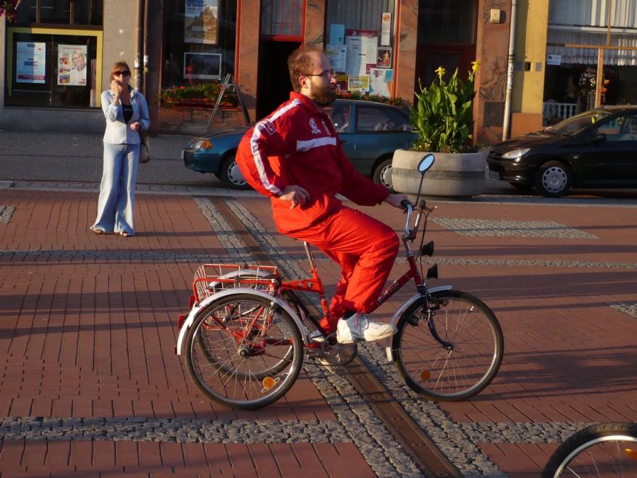 Trójkołowiec na masie