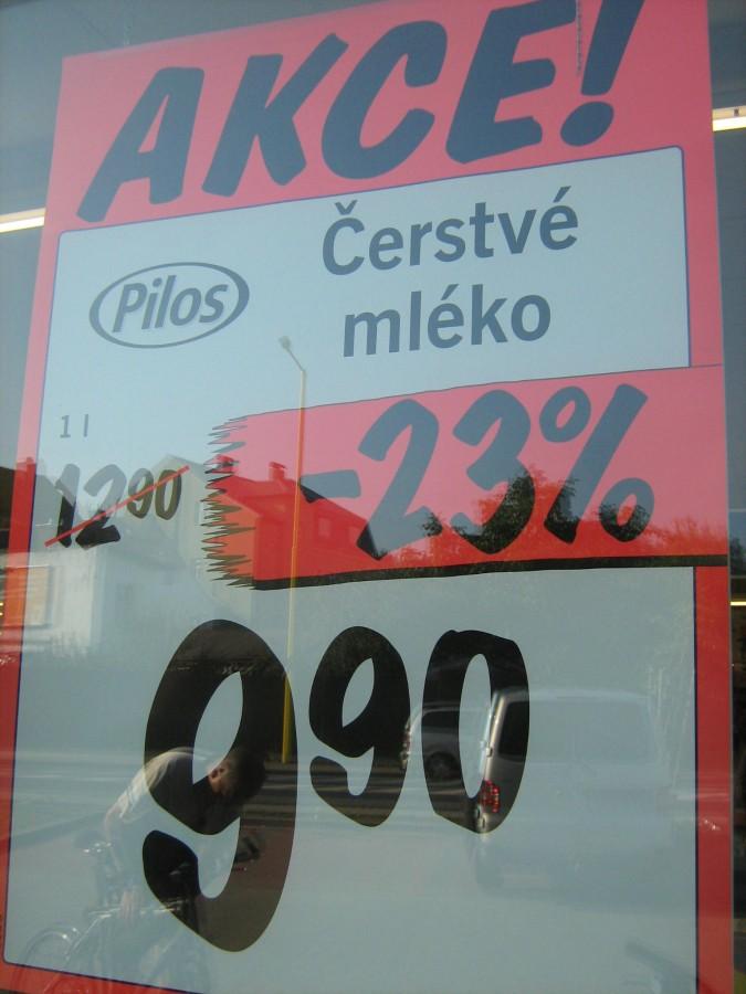 Promocja czerstwego mleka