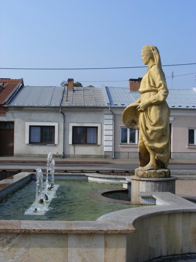 Na rynku w Baranowie
