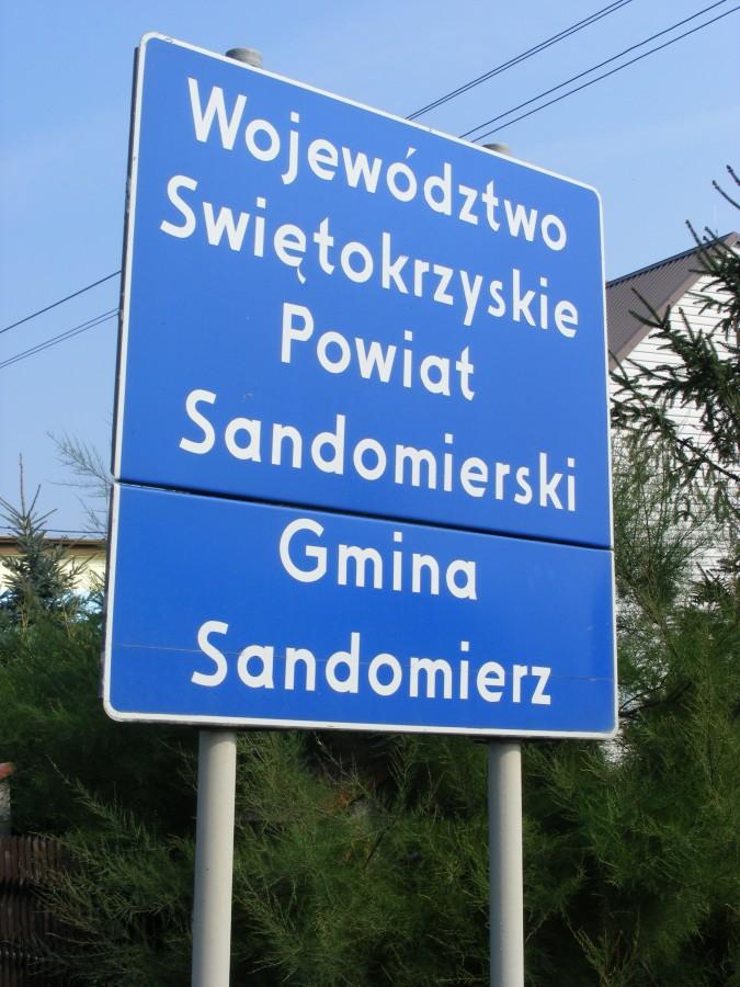 No to przekraczamy granicę:D ...województwa;)