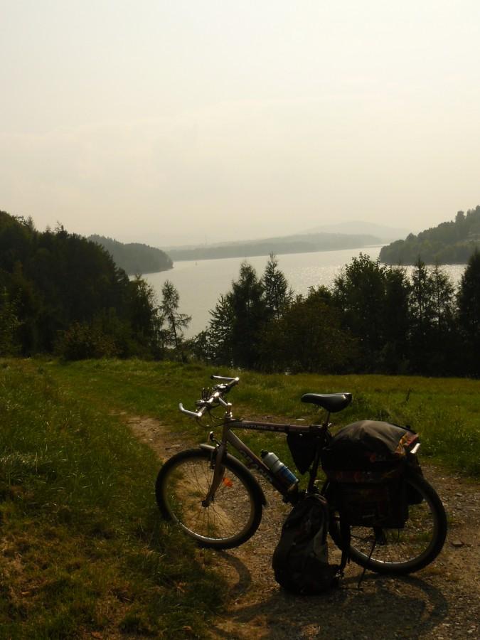 Widoczek na Jezioro Żywieckie