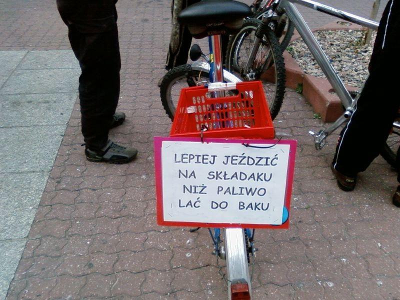 A to już mój rowerek :)