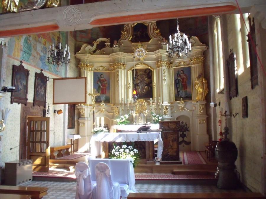 kościół w Marcyporębie