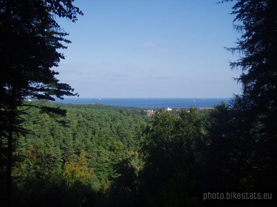 Widok na Sopot i Zatoke Gdańską