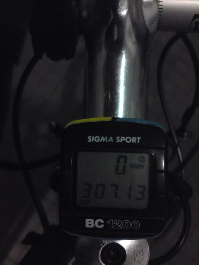 po około 16 godzinach poza domem tylko albo aż 307 km