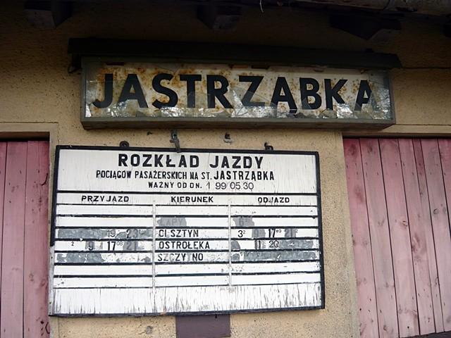 Rozkład jazdy na stacji PKP w Jastrząbce