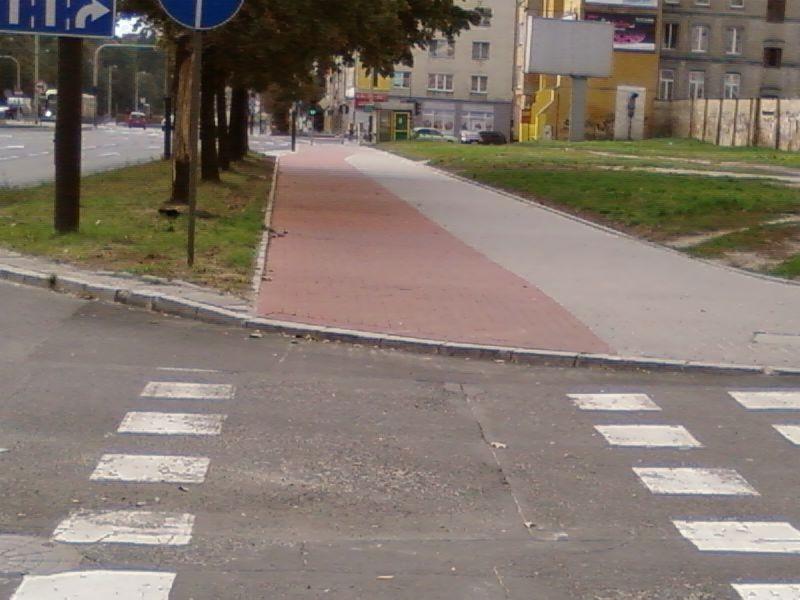 "Wyremontowana" ścieżka rowerowa