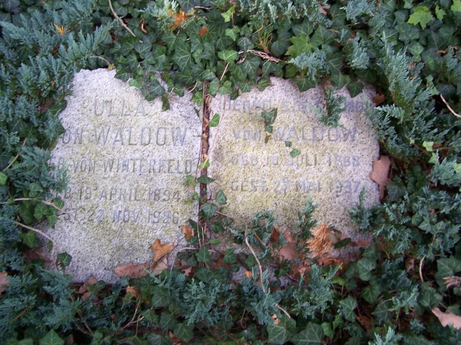 grob rodziny von Waldow