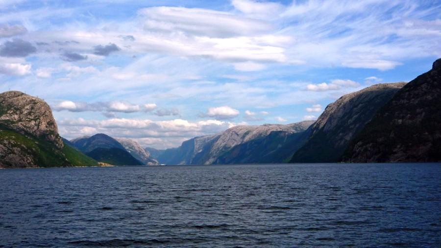 Lysefjorden w części okazałości