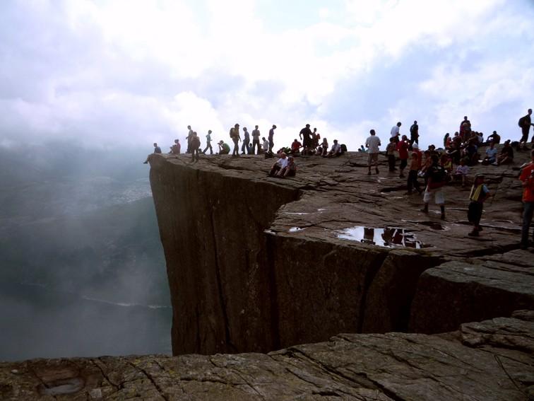 Preikestolen, nasławniejszy punkt widokowy