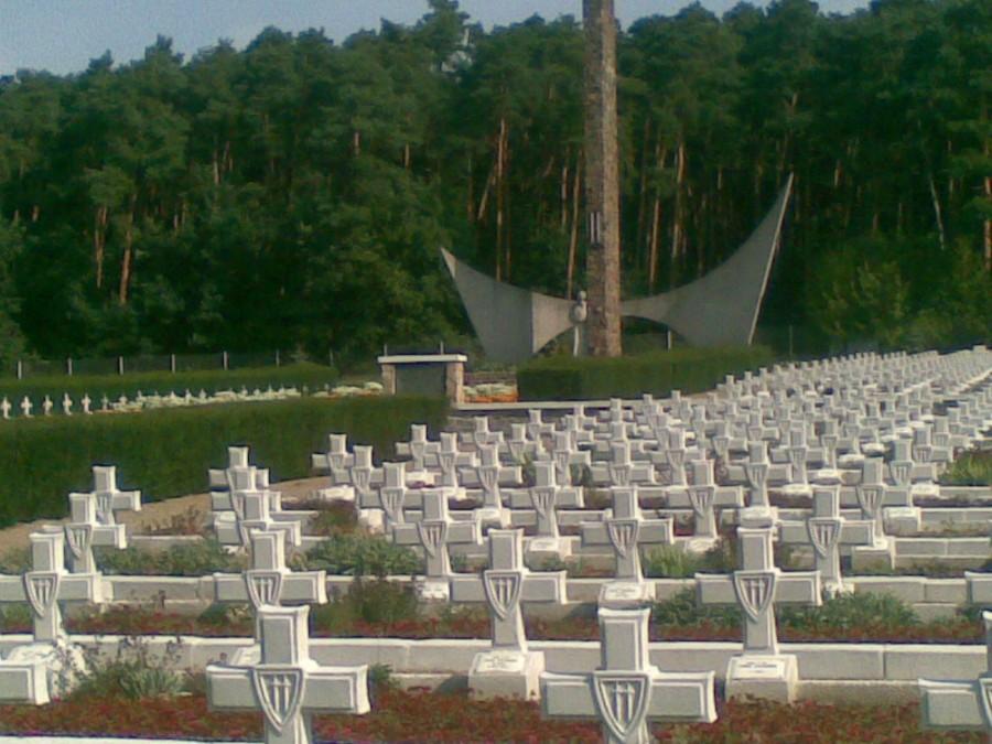 Cmentarz poległych Poskich Żołnierzy pod Siekierkami.pouczjące !