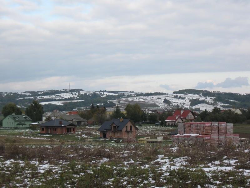 Ośnieżone górki.